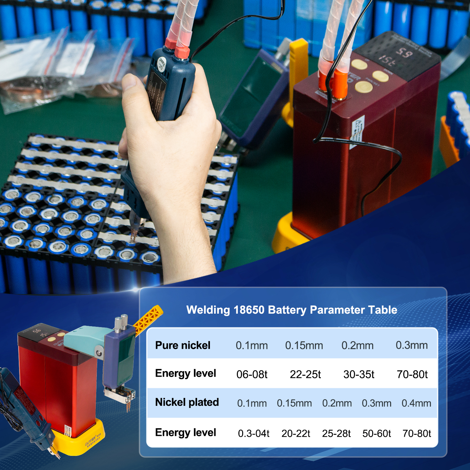 GLITTER SPOT WELDING MACHINE 801D WITH 73B - Image 5